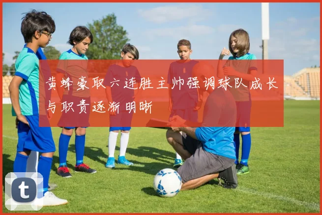 黄蜂豪取六连胜主帅强调球队成长与职责逐渐明晰